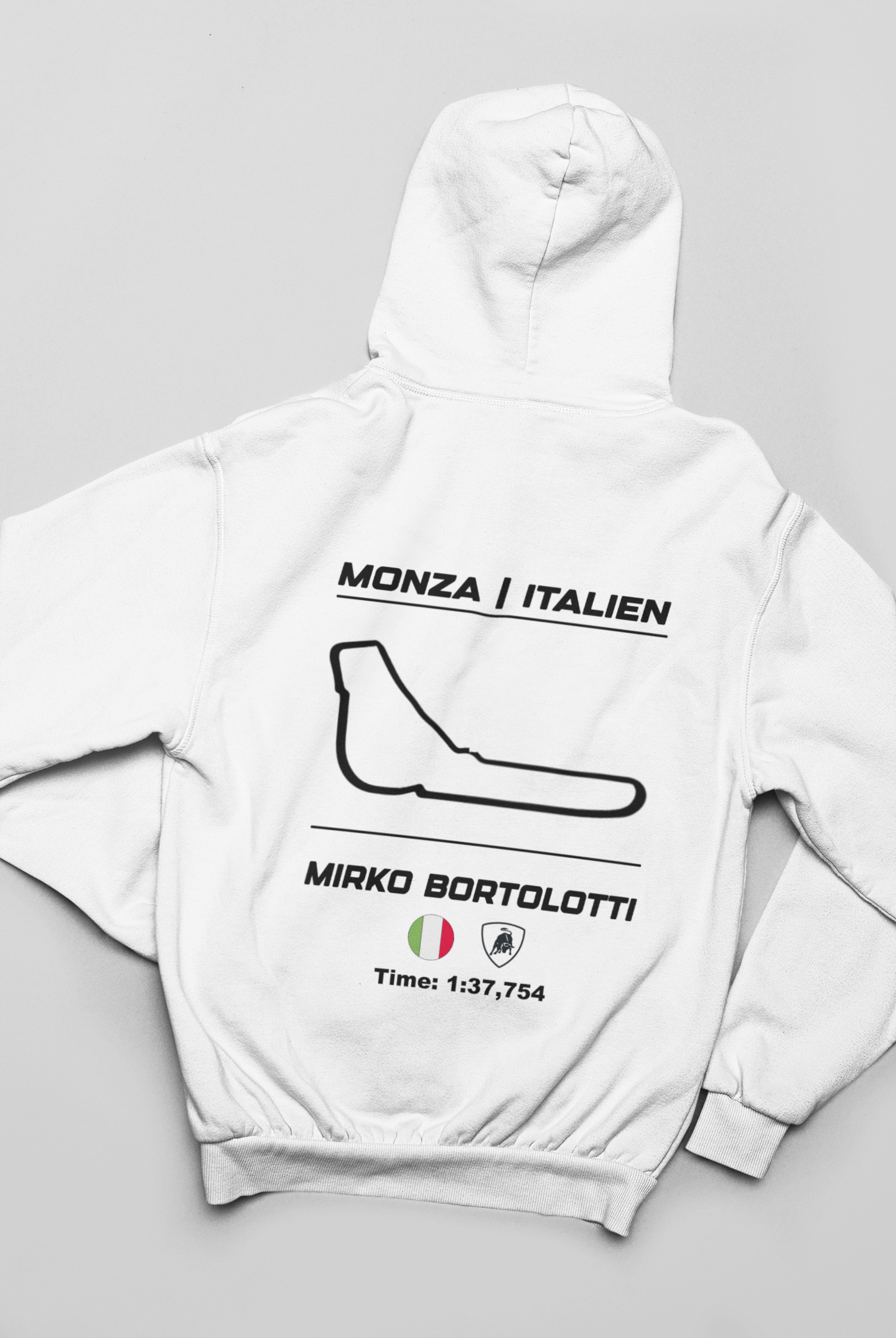 Bortolotti Monza Premium Hoodie weiß