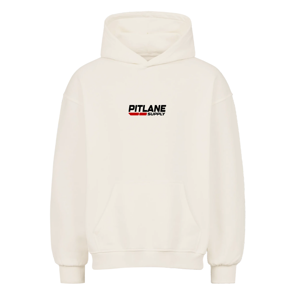 Onlybrake Oversized Hoodie mit Instagram-QR-Code, Pitlane Supply