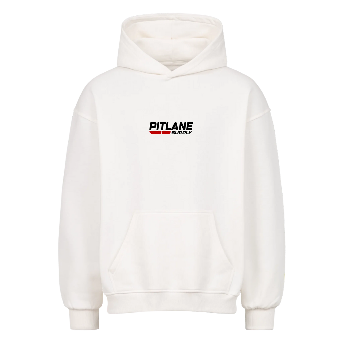 Onlybrake Oversized Hoodie mit Instagram-QR-Code, Pitlane Supply