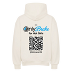 Onlybrake Oversized Hoodie mit Instagram-QR-Code, Pitlane Supply